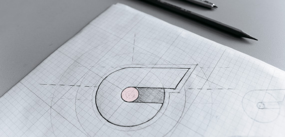Процесс разработки фирменного логотипа для компании Алюсит